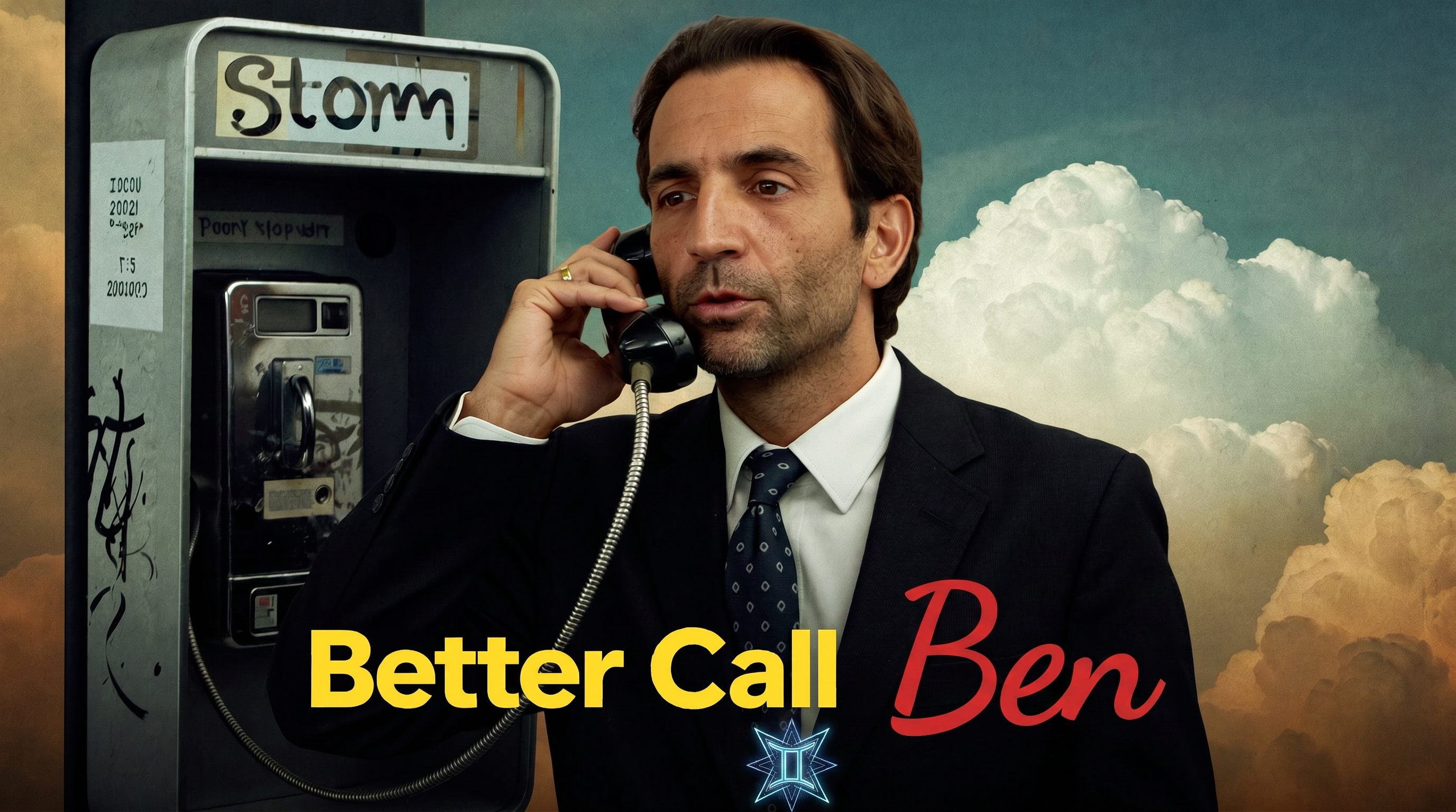 Better Call Ben à la cabine téléphonique